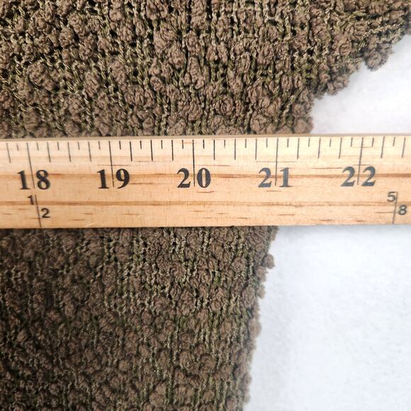 Studio B by Bobeau Mettalic Skull Sweater Women’s SZ XL Brown/Gray Boucle EUC - Picture 10 of 13